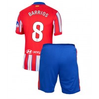 Atletico Madrid Pablo Barrios #8 Replika babykläder Hemmaställ Barn 2024-25 Kortärmad (+ korta byxor)